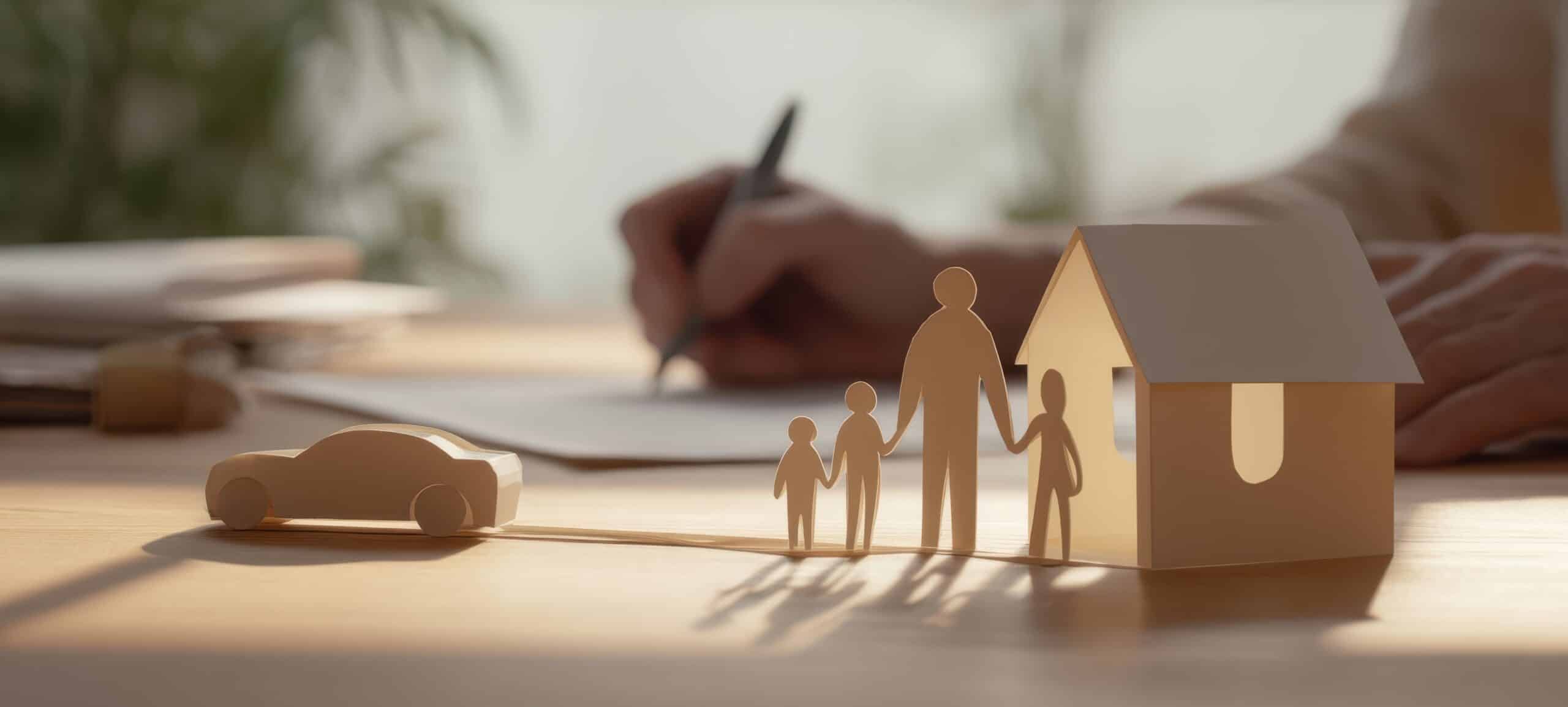 The paper family model creating a vision for home and future stability